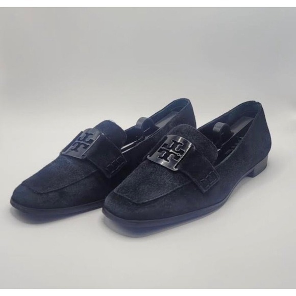 Tory Burch Shoes - Tory Burch Black Suede Georgia Ballet‎ Flats Women's Shoes size 5